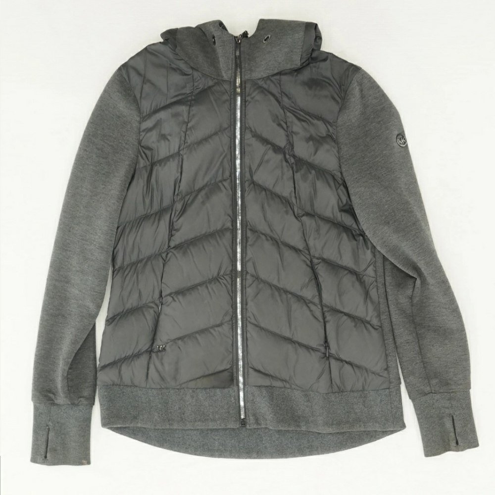 Michael Kors insulated hooded jacket